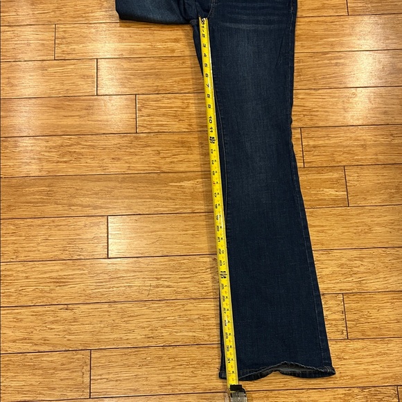 Western Dress’n Coastal Cowgirl Rodeo Women's Blue and Orange Boot Cut Jeans S - Picture 7 of 8